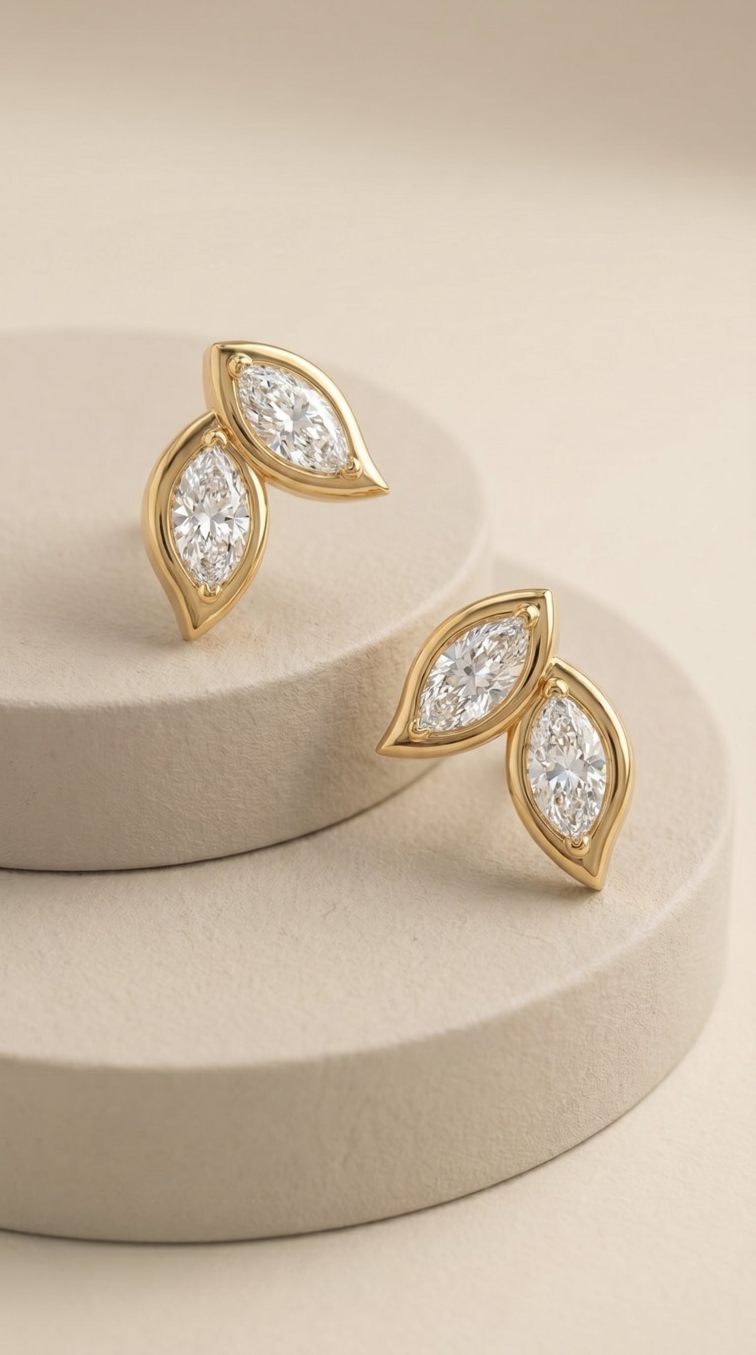 Golden Whispers Earrings