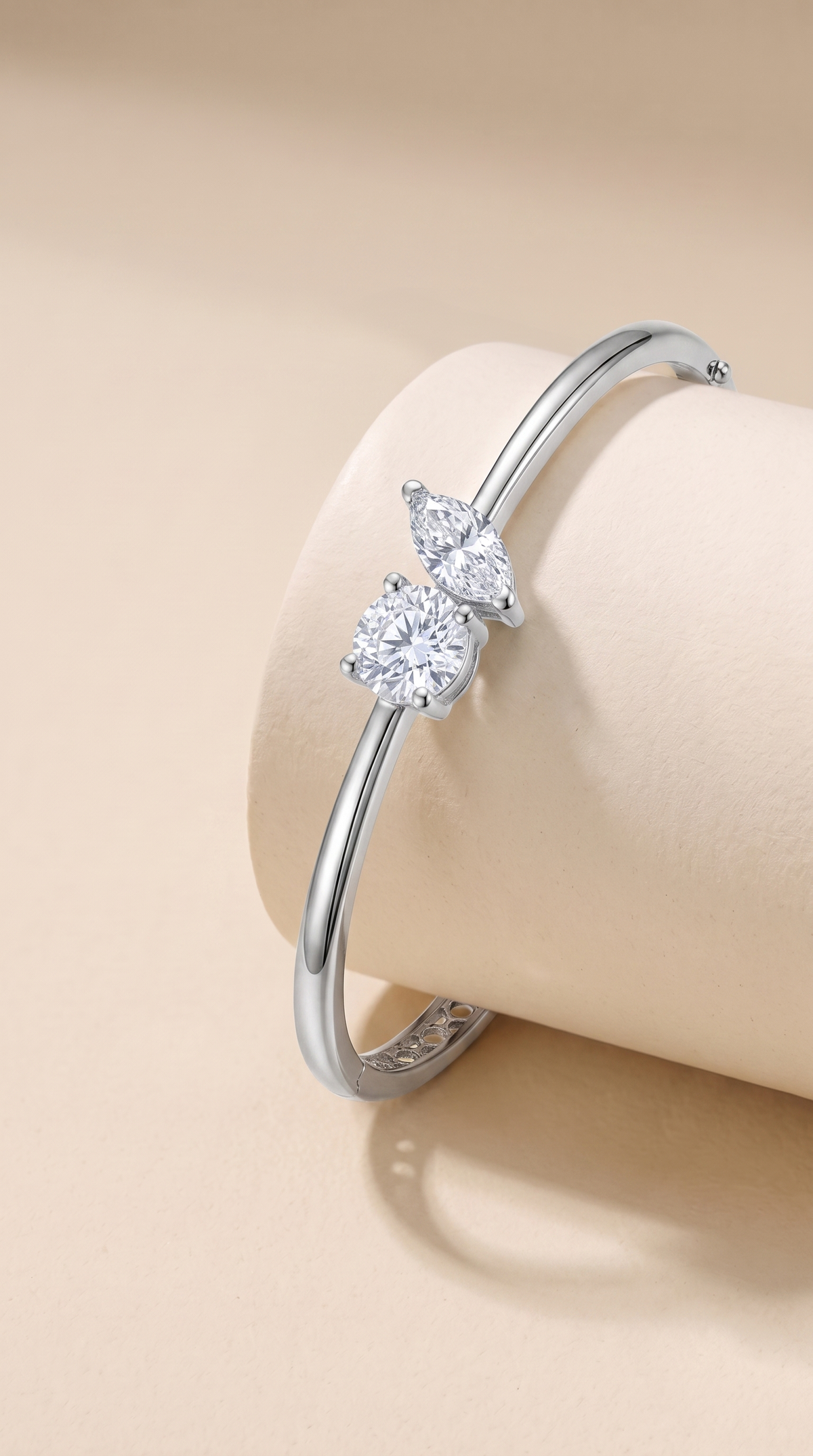 Two Souls One Heart Bangle