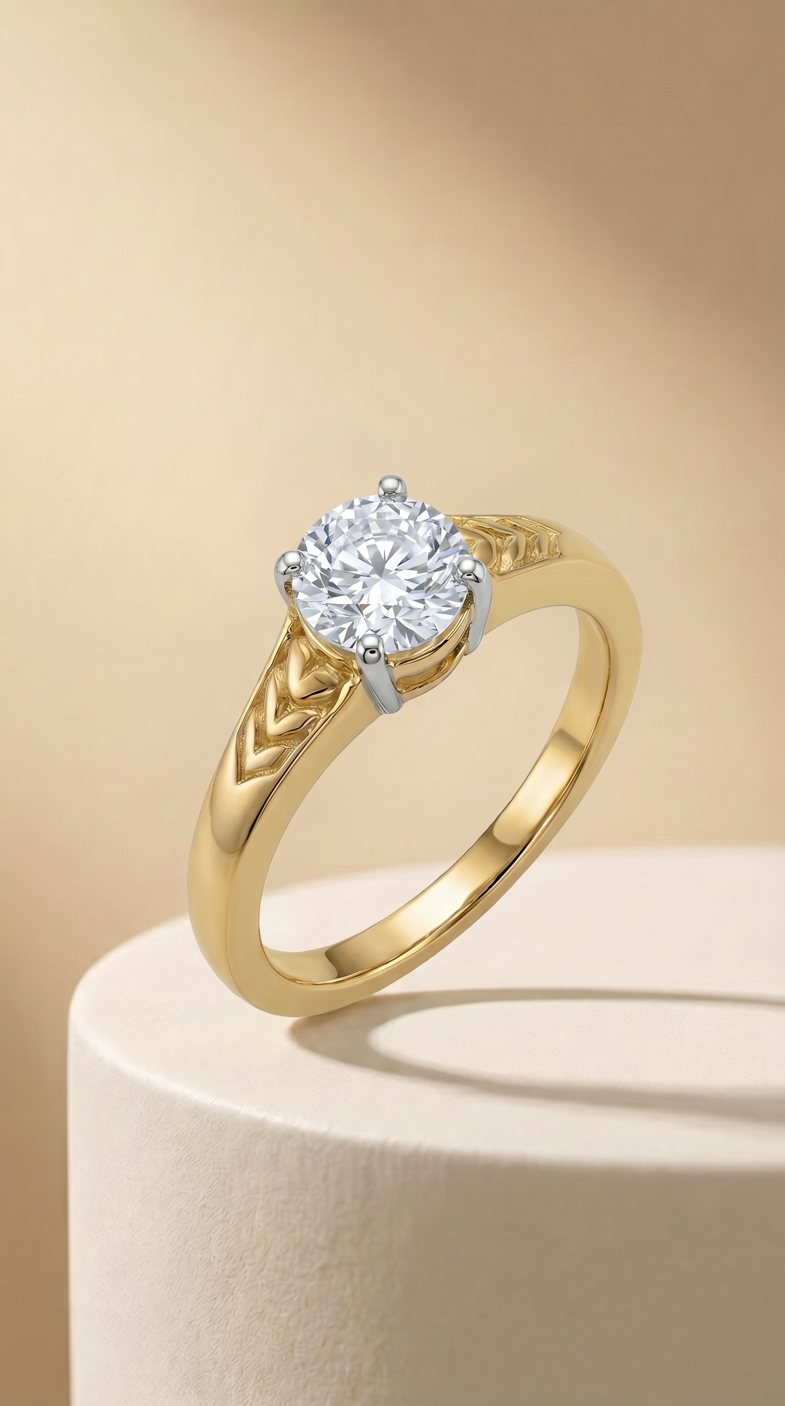 Golden Statements Ring
