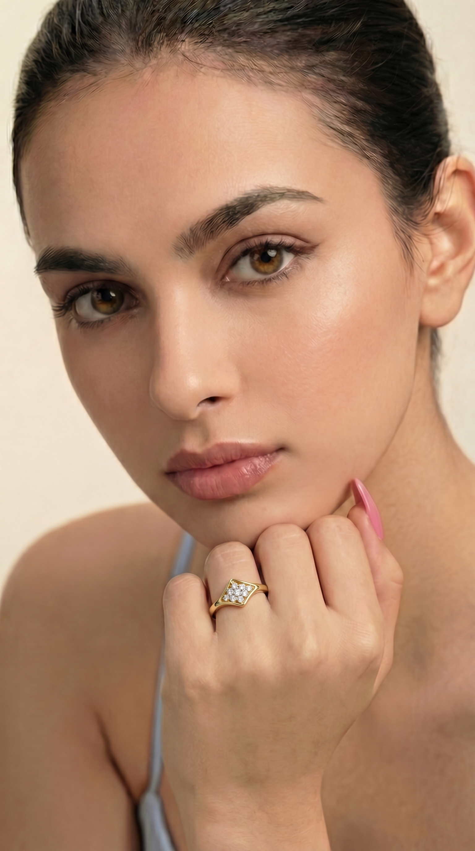 Golden Tiara Ring