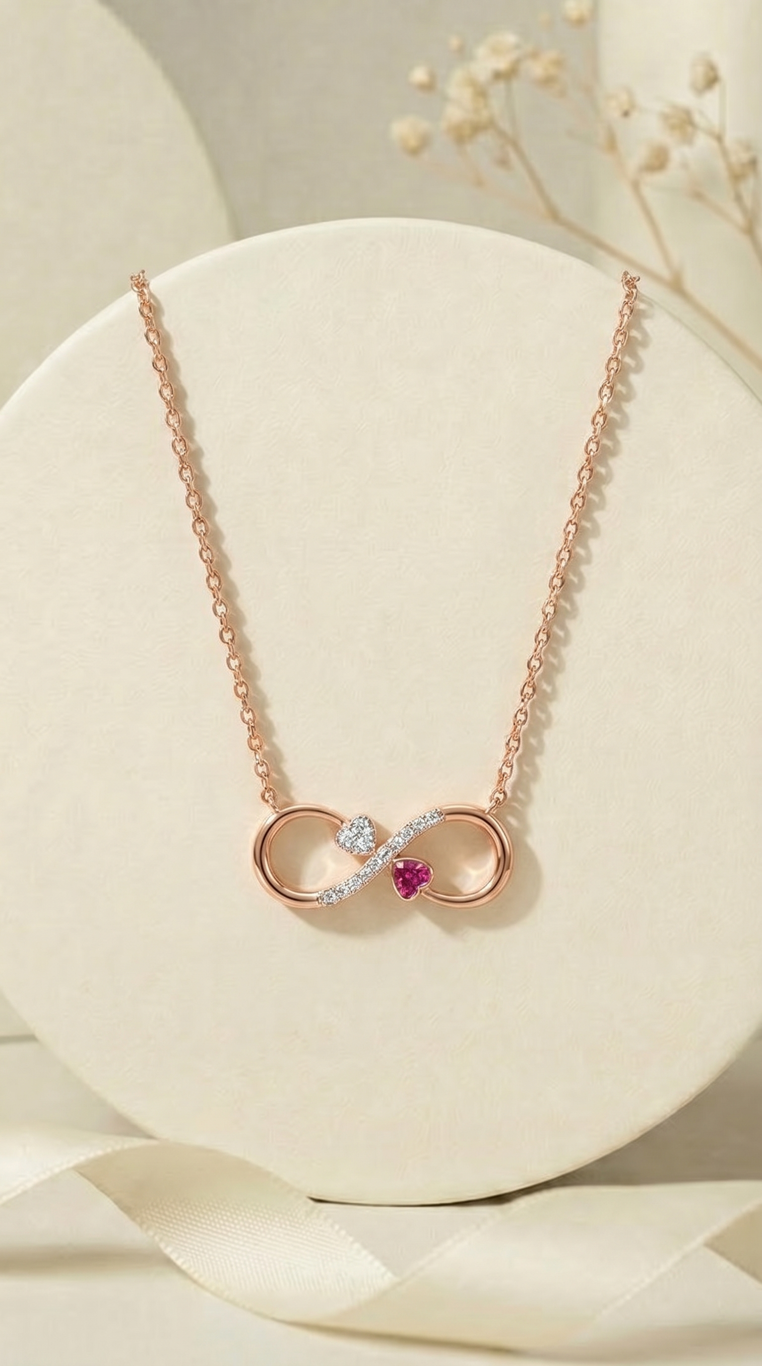 Infinite Hearts Necklace