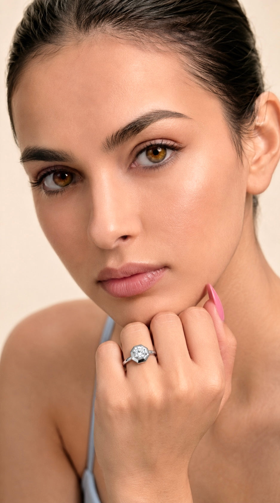 Written in Stars Solitaire Ring