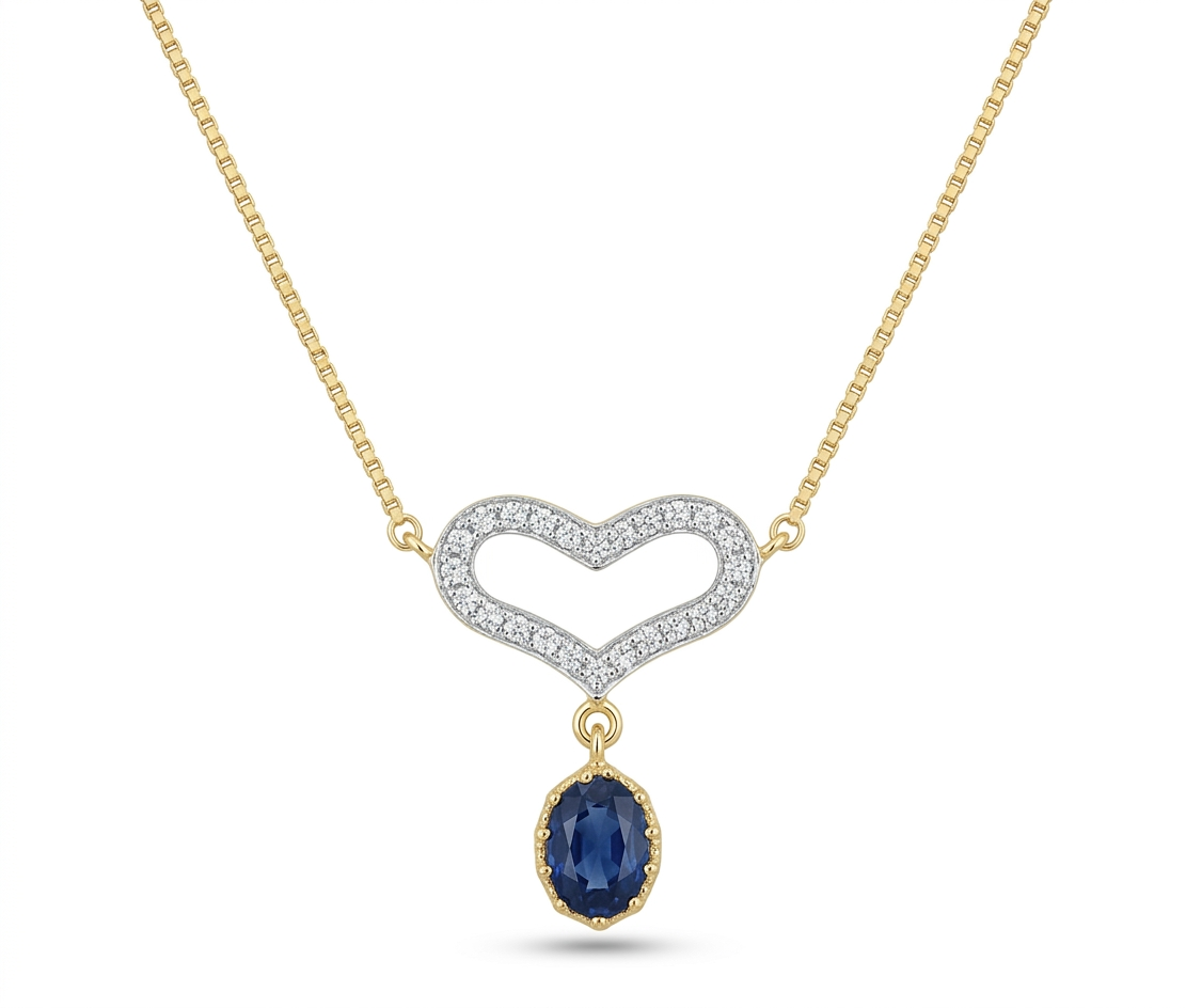 Heart Falls For You Necklace