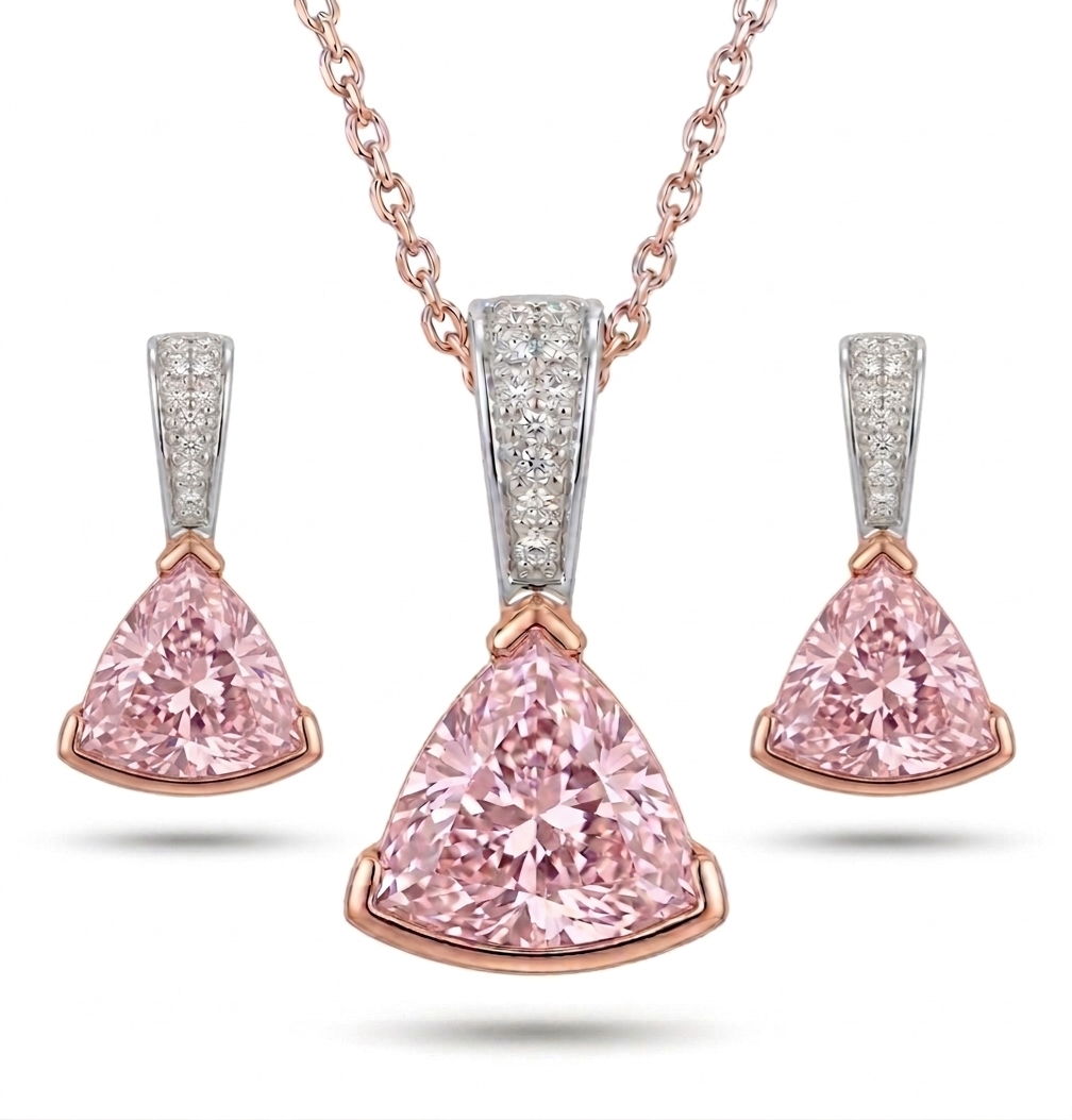 Promise in Pink Pendant Set