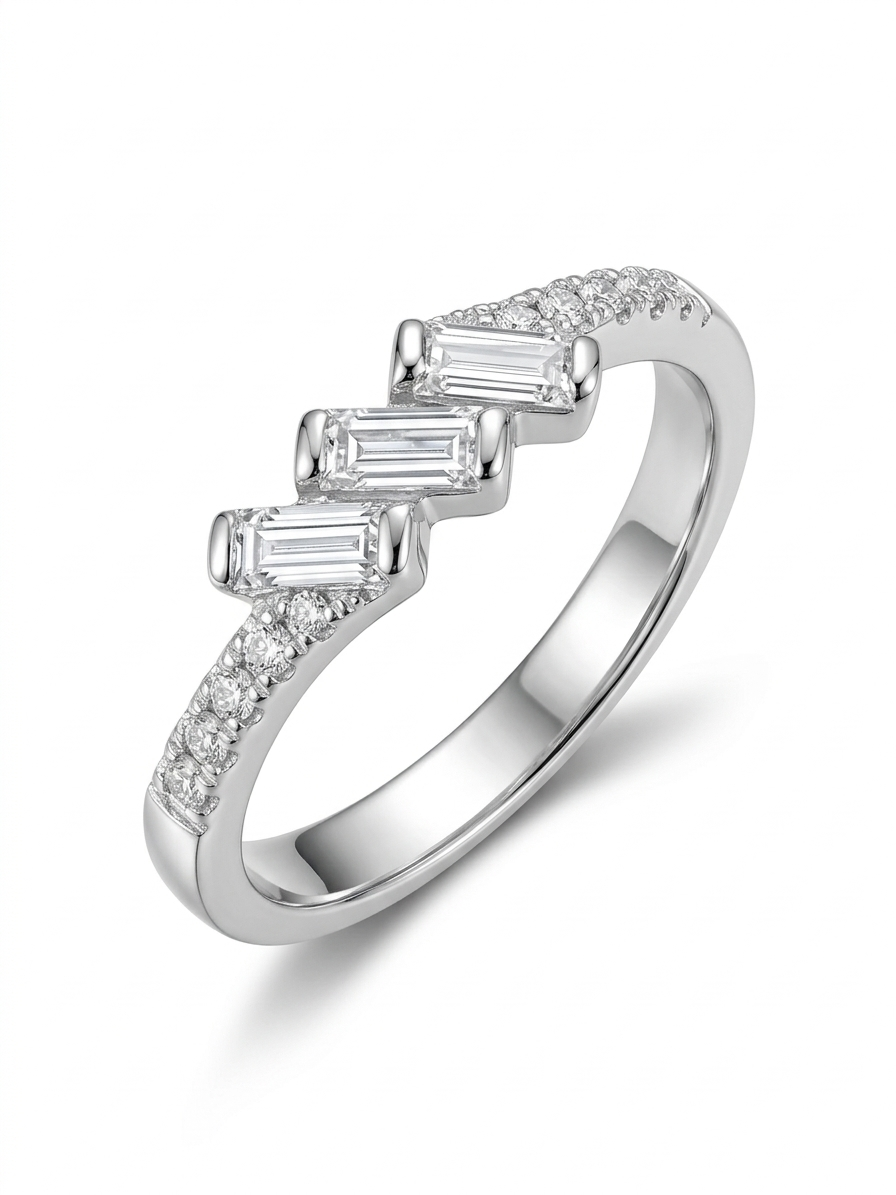 Whispering Hearts Stairway Ring
