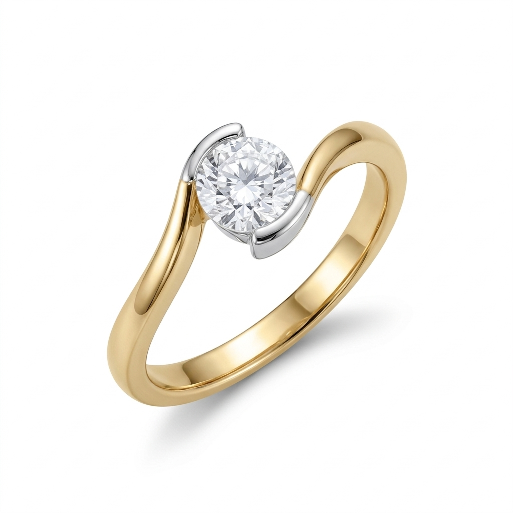 Embracing Hearts classic Ring