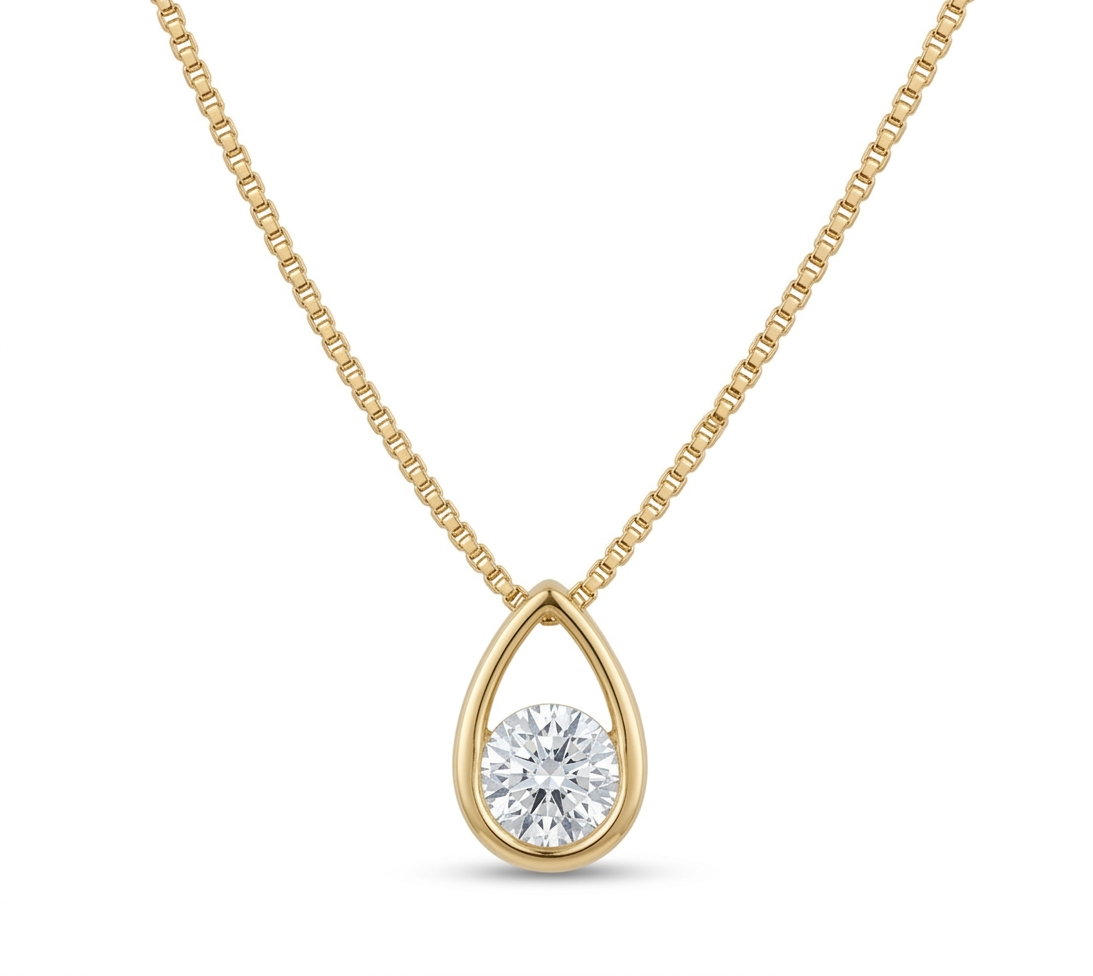 Golden Drop Necklace
