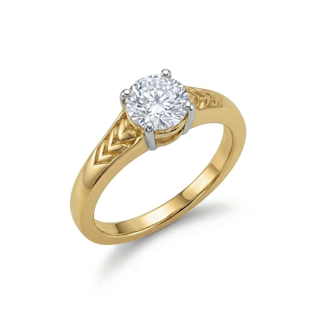 Golden Statements Ring