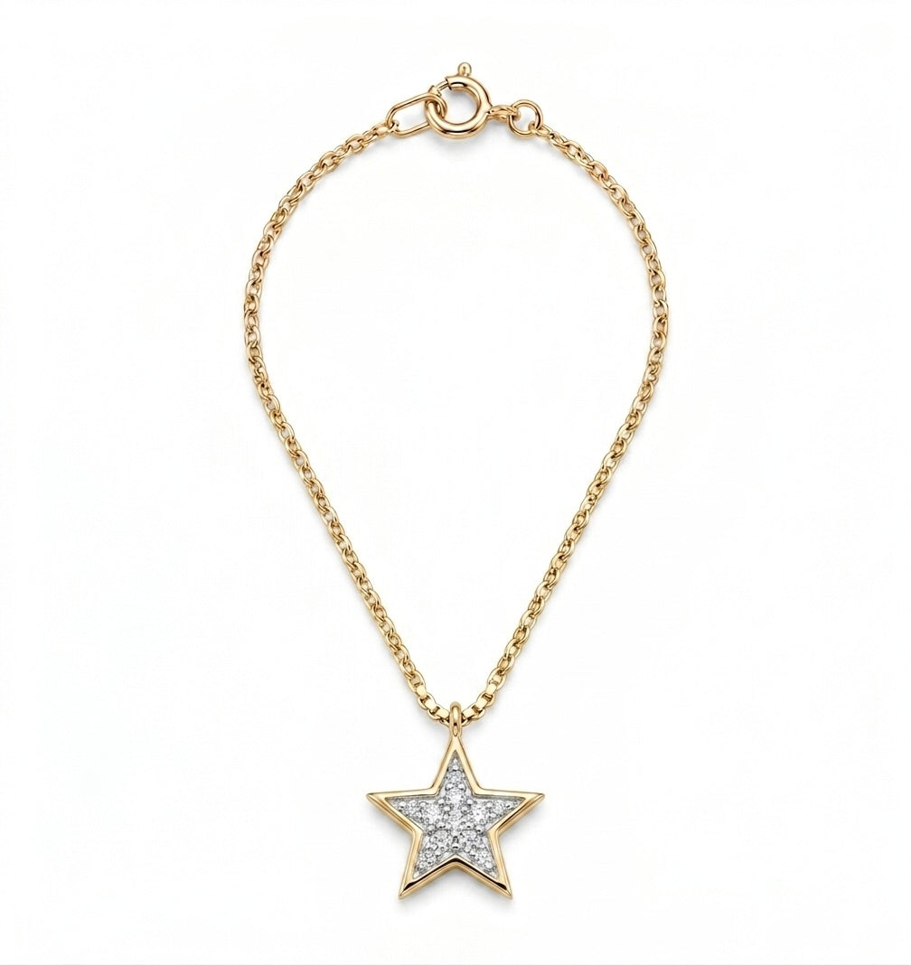 Celestial Star Watch Charm