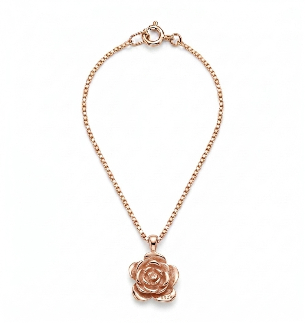 Bloomed Rose Devotion Watch Charm