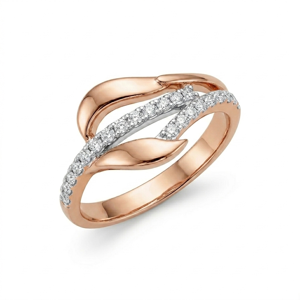 Whispering Rose Petal Ring