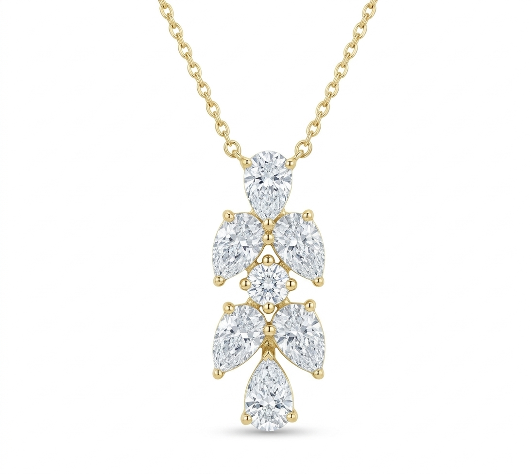 Cascading Sparkle Necklace