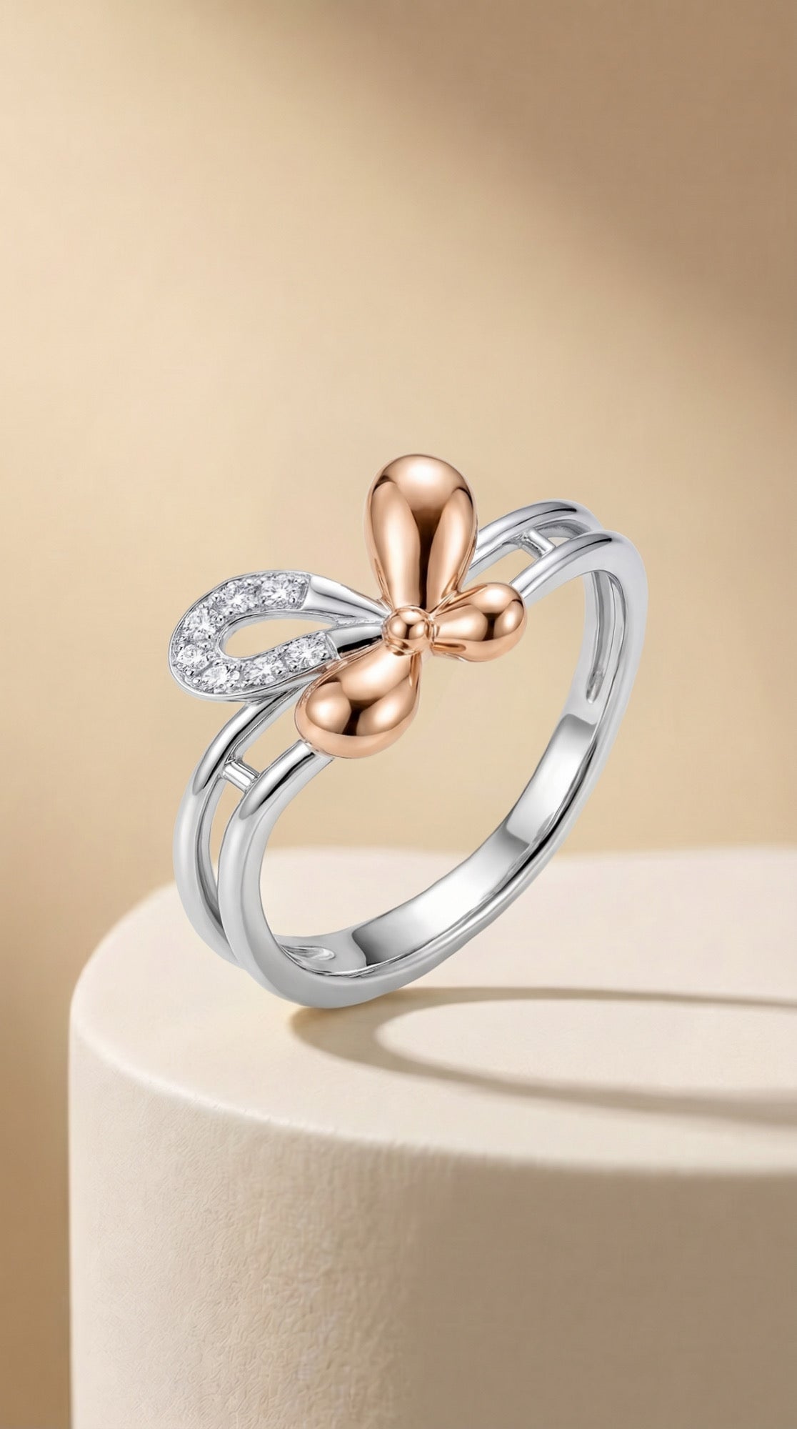 Enchanted Butterfly Wings Ring