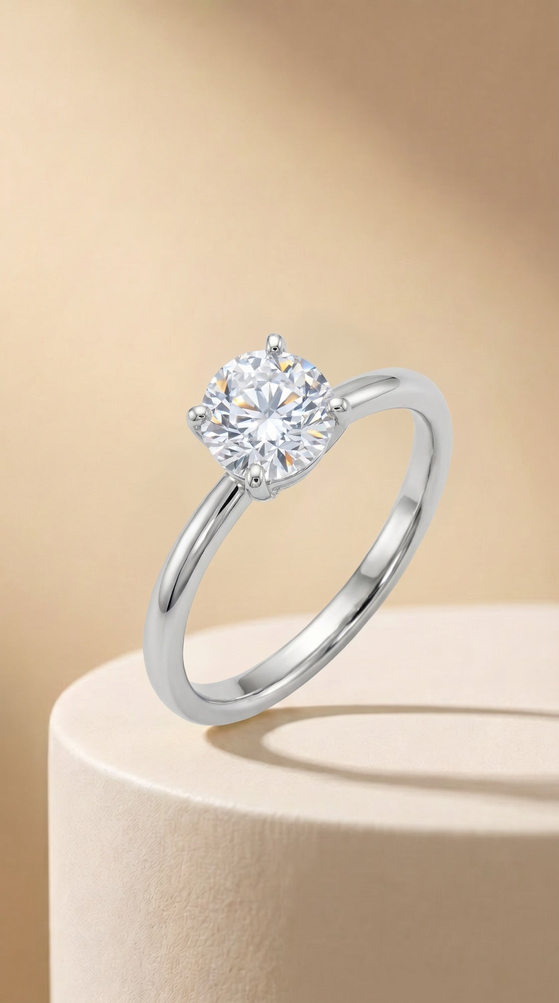 Pure Elegance Solitaire Ring