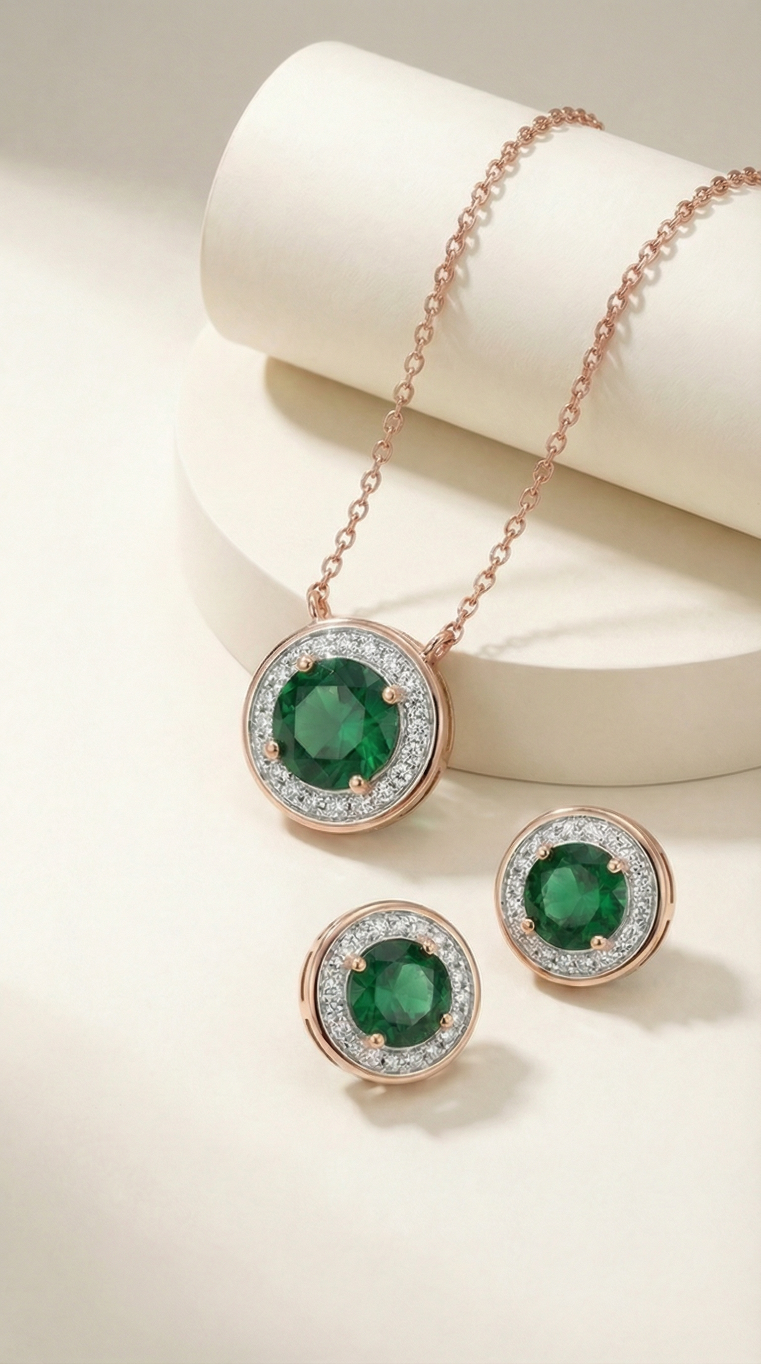 Enchanted Forest Statement Pendant Set
