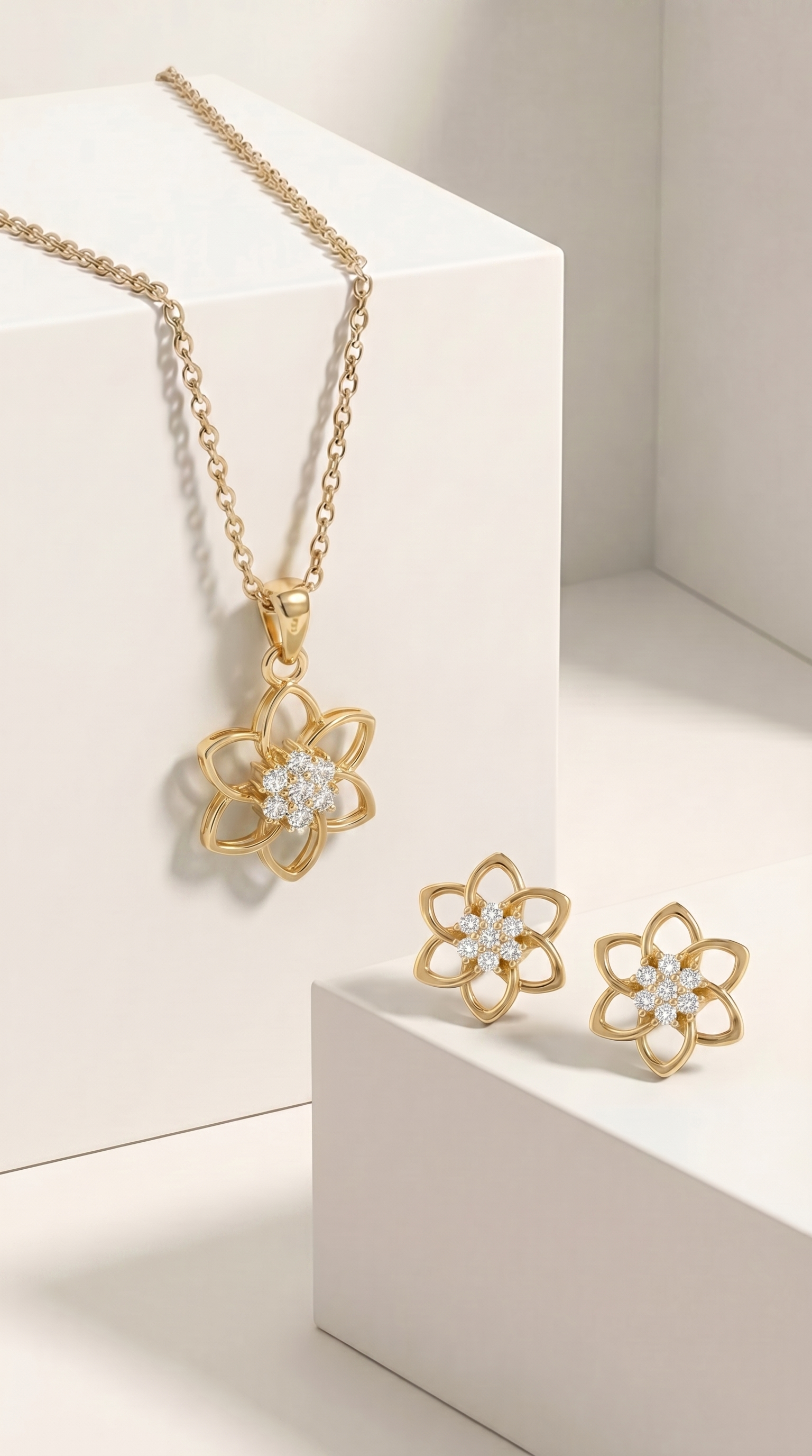 Golden Bloom Harmony Set