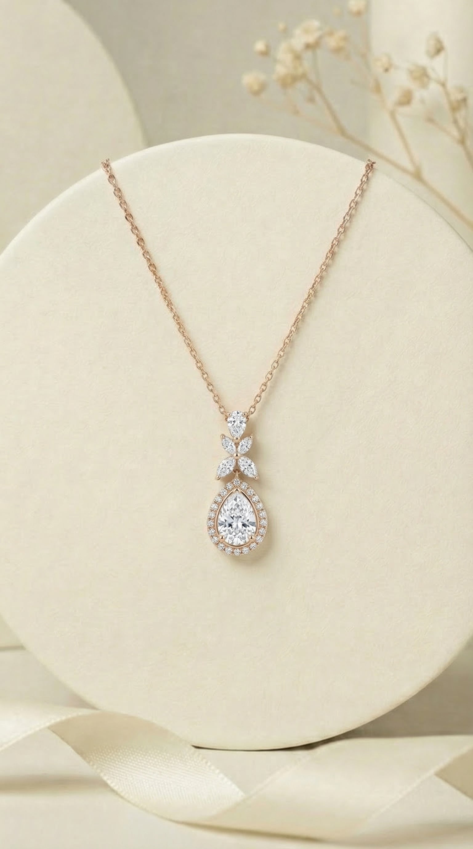 Drop in Full Bloom Necklace