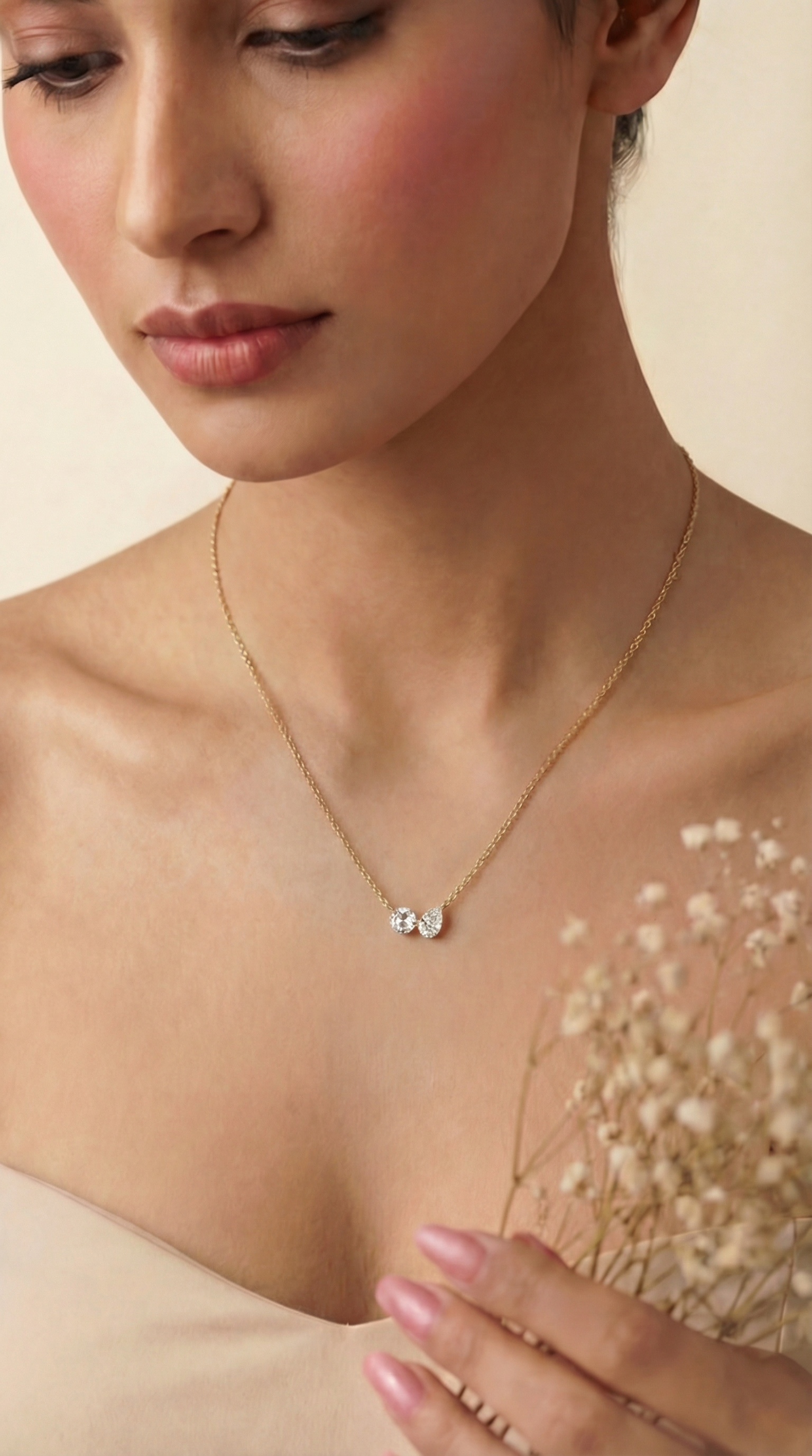 Twin Glow Necklace