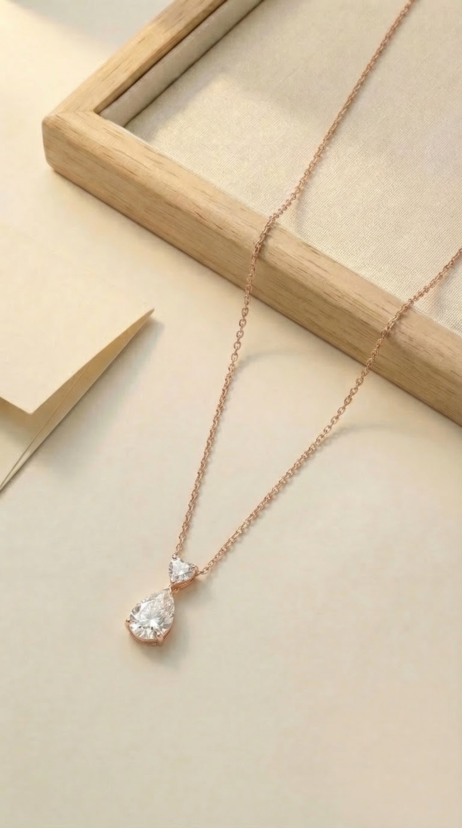 From Heart It Falls Necklace